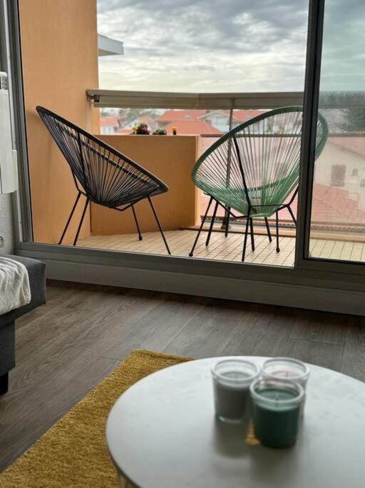 Cap Ocean Appartement T2 Cosy Avec Balcon A 1 Min De L'Ocean Capbreton Dış mekan fotoğraf